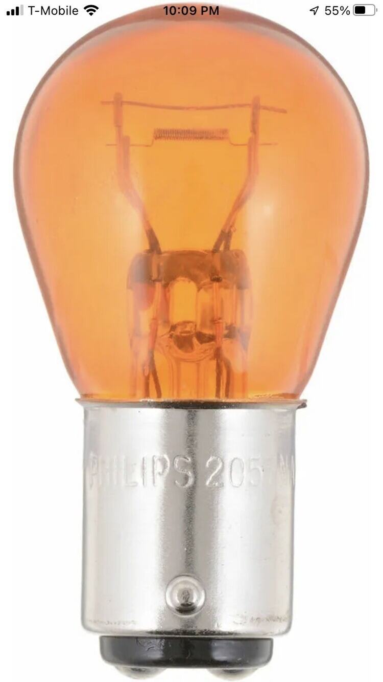 Turn Signal Light Bulb-Standard - Twin Blister Pack Philips 2057NAB2